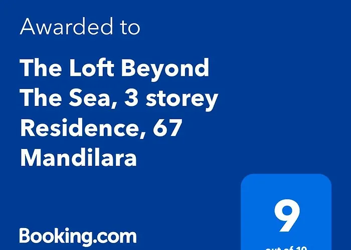 Будинок відпочинку The Loft Beyond The Sea, 3 Storey Residence, 67 Mandilara